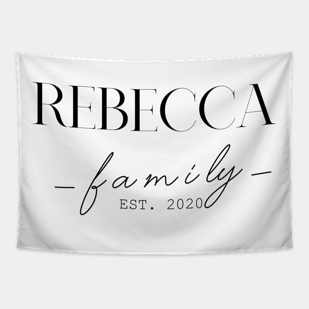 Rebecca Family EST. 2020, Surname, Rebecca Tapestry by ProvidenciaryArtist