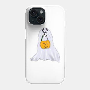 Puppy ghost costume (cavalier king charles spaniel) Phone Case