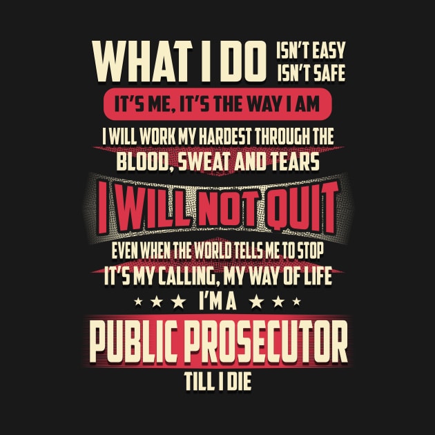 Public Prosecutor What i Do by Rento