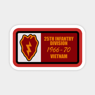 25th Infantry Division Vietnam Magnet