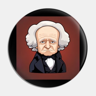 Martin Van Buren Pin