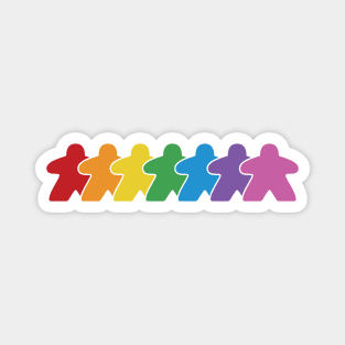 Every Meeple Board Game Pride Magnet