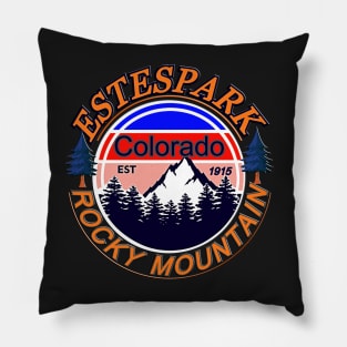 Rocky Mountain National Park Colorado Hiking Nature Outdoors Pillow