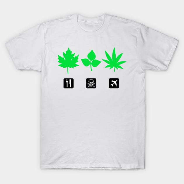 Know Your - Plants Shapes - Eat, High - Weeds - T-Shirt | TeePublic