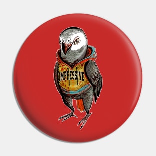 Impressive Parrot Pin