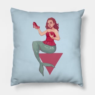 Mermaid Shoes Pillow