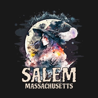 Salem Witch Gothic Art T-Shirt