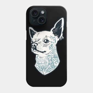 dog tattoo Phone Case