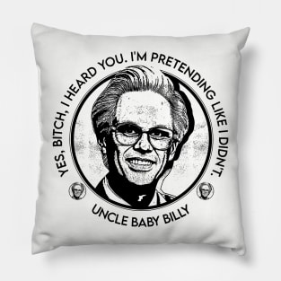 BABY BILLY SMILE BLACK Pillow