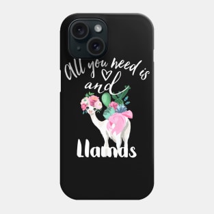 All you need is love and LLAMAS Phone Case