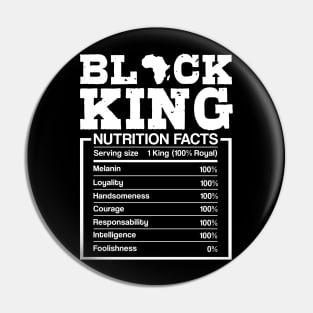 Juneteenth Black King Nutritional Facts, Melanin Dad Pin