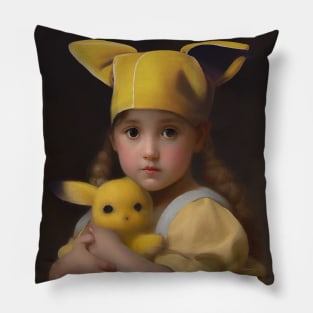 Kawaii little girl Pillow