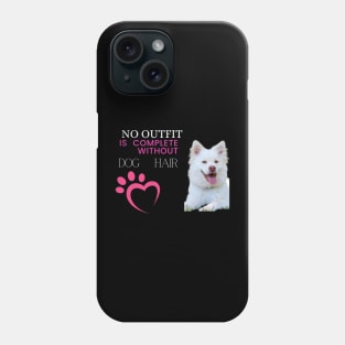 no outfit is complete without dog outfit t shirt Phone Case