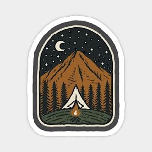 Night Camp Magnet