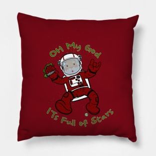 Astro Claus Pillow