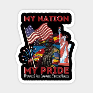 "My Nation, My Pride" Design Magnet