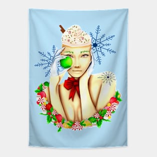 Eggnog Christmas Tapestry