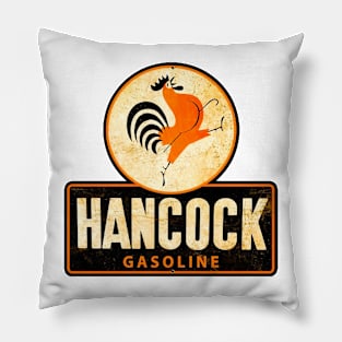 Vintage Gasoline Sign Pillow