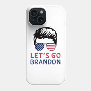 Lets go brandon Men Sunglasses Phone Case