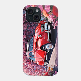 The red Ugly Duck - the legendary 2CV Phone Case