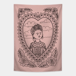 Mexican Lady Tapestry