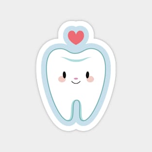 Cute little molar teeth Magnet