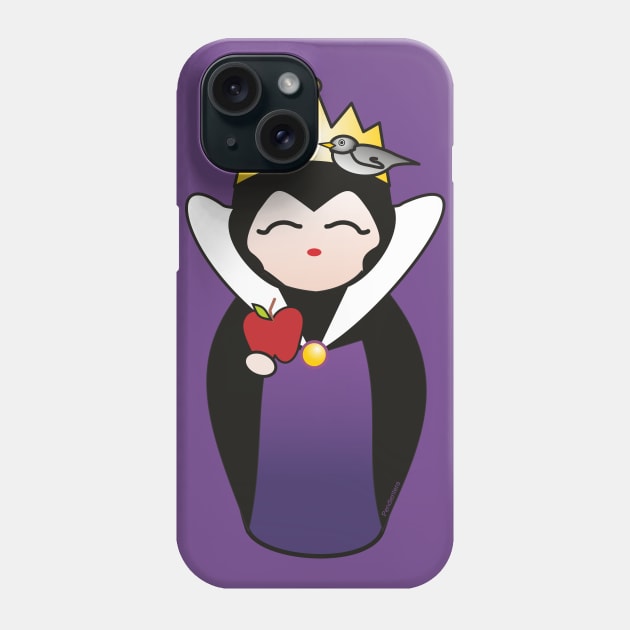 Kokeshi Evil Queen Phone Case by Pendientera