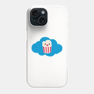 Funny popcorn shirt Phone Case