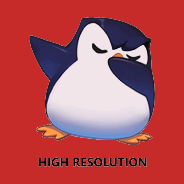 8K Penguin Dab by KaniaAbbi