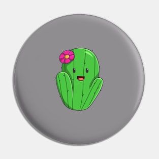 Kawaii Cactus Pin