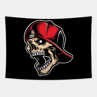 Hardcore Skull Tapestry