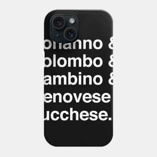 Family (White Type) Phone Case