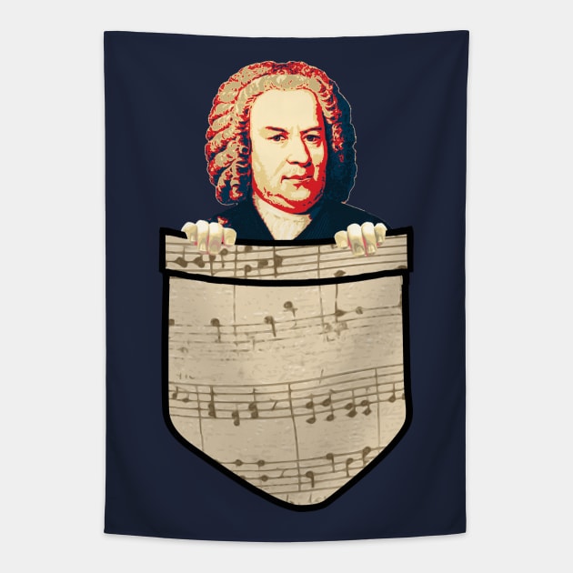 Sebastian Bach In My Pocket Tapestry by Nerd_art