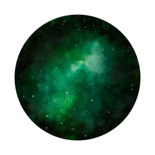 Green galaxy T-Shirt