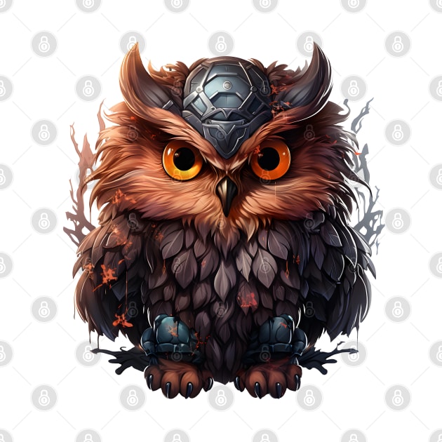 Owl Warrior by StoneCreation