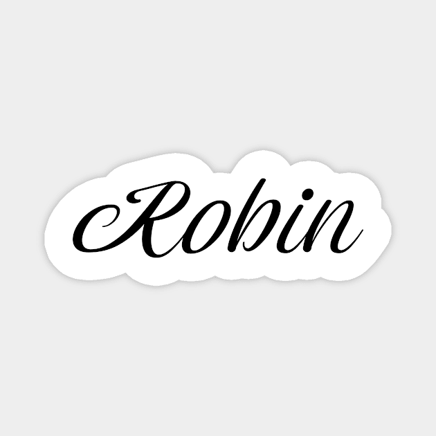 Name Robin Magnet by gulden