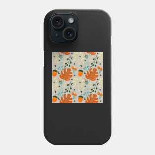 Autumn Pattern, Fall Leaves vol.2 Phone Case