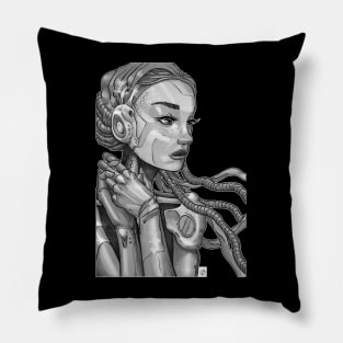 TECH GIRL DREADLOCKS Pillow