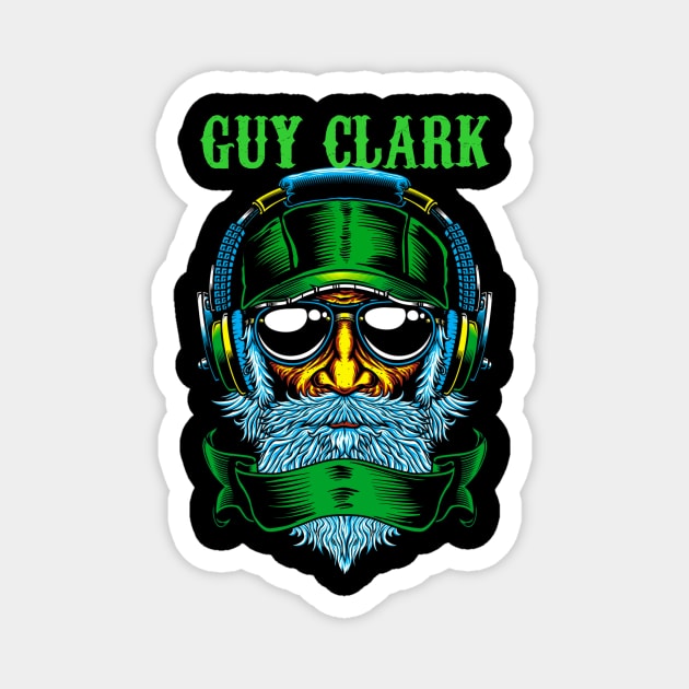 GUY CLARK BAND MERCHANDISE Magnet by jn.anime