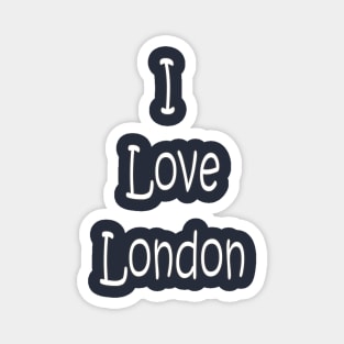 I Love London Magnet