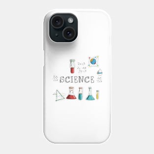 "Scientific Whirlwind: Kids' Pencil Exploration" - Funny Science Nerd Phone Case