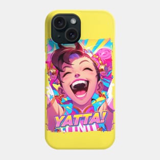 CHUN LI - CHEERFUL YATTA | Street Fighter Gaming Anime Manga Pop Art Arcade | PROUD OTAKU Phone Case