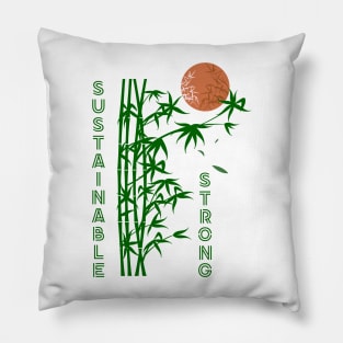 Bamboo And Moon, Sustainable And Strong, Bamboo Pillow
