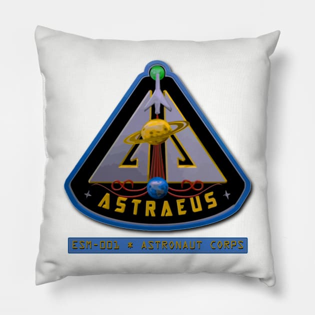 Astraeus Crew Pillow by PopCultureShirts