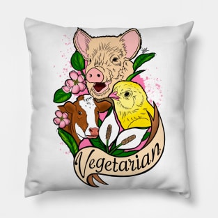 Vegetarian! Pillow