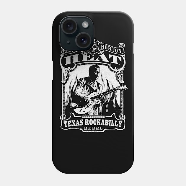 The Reverend Horton Heat - Texas Rockabilly Rebel Phone Case by CosmicAngerDesign