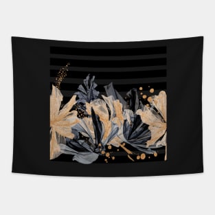 Stripes and Flowers Tapestry