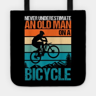 Never Underestimate An Old Guy With A Bicycle Tote