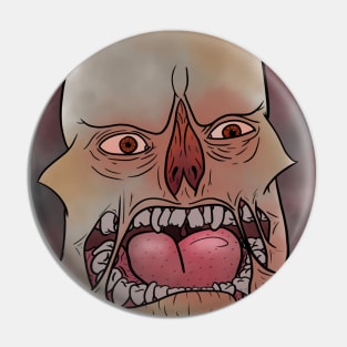 Zombie head Pin