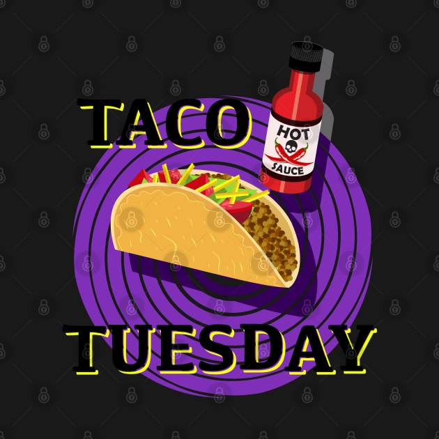 Taco Tuesday with Hot Sauce by VelvetRoom